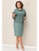 Плательный костюм артикул: 1331 светло-мятный от VOLNA - вид 1