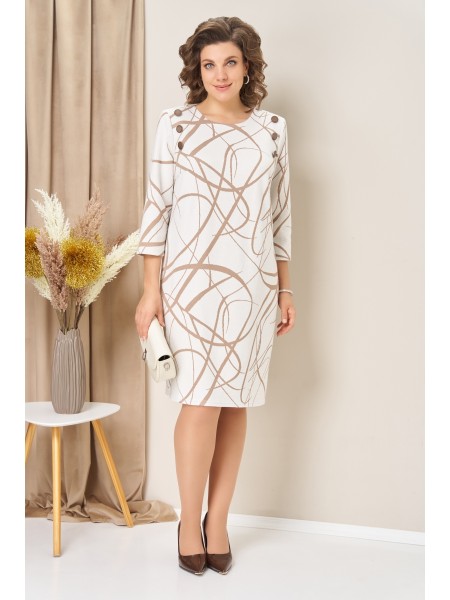 1457 бежево-белый