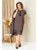 Плательный костюм артикул: 1459 светлый шоколад от VOLNA - вид 4