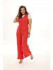 Брючный костюм артикул: 724-030 красный от MALI - вид 1
