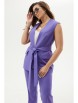 Брючный костюм артикул: 722-120 лиловый от MALI - вид 4