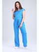 Брючный костюм артикул: 721-029 ярко-голубой от MALI - вид 7