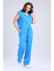 Брючный костюм артикул: 721-029 ярко-голубой от MALI - вид 9